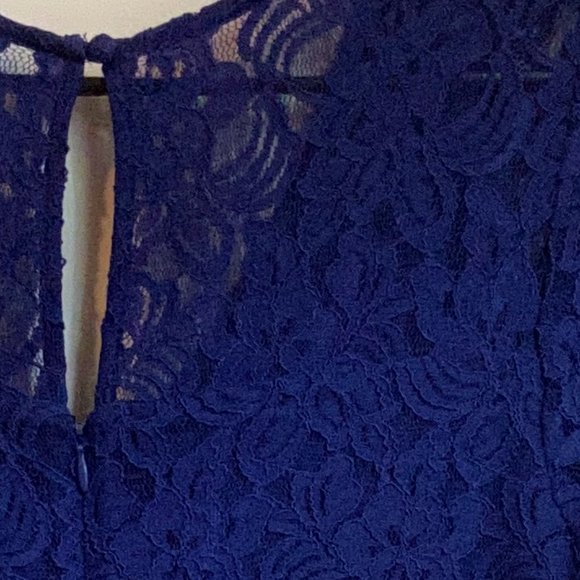 41 Hawthorn Stitch Fix Cypress Blue Lace Dress NWT - Picture 2 of 3